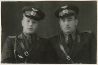 Богатырев В.Т. и Ворсин А.С., г. Пугачев, 1955г.