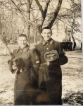 3-й курс, я и Валера Акимов. Осень 1976