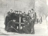 Сызрань, первые дни нового, 1977 года - забор снесён! 65 к.о.