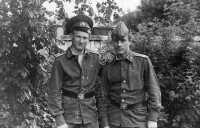 69к.о. Серега Левин и Степа Козлов у караулки