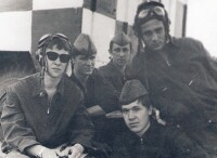 1978г. Звезда. Слева Виноградов, Сидорок, Лаптев, Бочаров, в низу Замалутдинов.