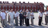 на плацу перед вечерней поверкой 29.06.2007 год Сызрань