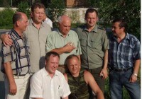 наш 25 летний юбилей. мы с комбатом Ерошенко