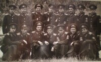 Осень80-го.На уборке территории перед Кпп штаба СВВАУЛ