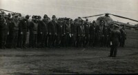 Кузнецк 1983 год. Ком. ВЭ П. Корчагин дает указания на парковый день.
