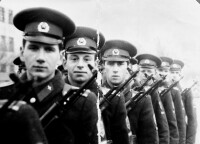 На параде в Кубышеве (Самаре) 1983г.