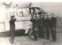 Перед полётами на Ка-27 Троекуровка 1988 год.
