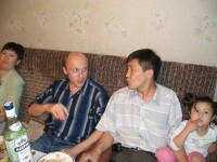 Вовчик..Дженалиев Талай и Иванков Саня у меня на д.р.