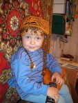 Вовчик....младший Корнеев...хотели девочку а получили опять мальчика