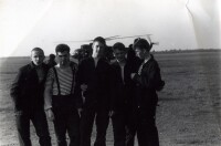 На прыжках,1990г.