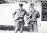 Караулка на аэродроме Пугачева,лето 1992г