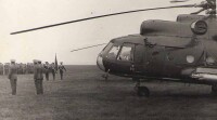 Пугачев Полк получает первые Ми-8 май 1974 