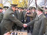  Вручение погон 