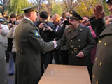  Вручение погон 