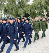 Митинг, посвящённый подвигу Николая Шутова