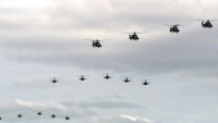 На аэродроме в Кубинке проходит тренировка воздушной части Парада Победы
