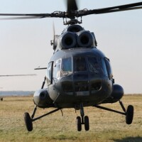В Саратовской области при выполнении учебного полета потерпел катастрофу вертолет Ми-8